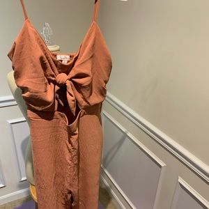 Pink large jumpsuit